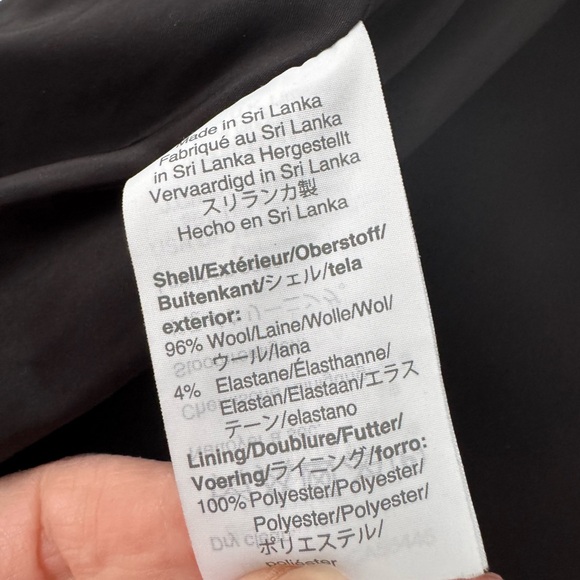 J.Crew black Italian wool pencil skirt - Picture 5 of 6